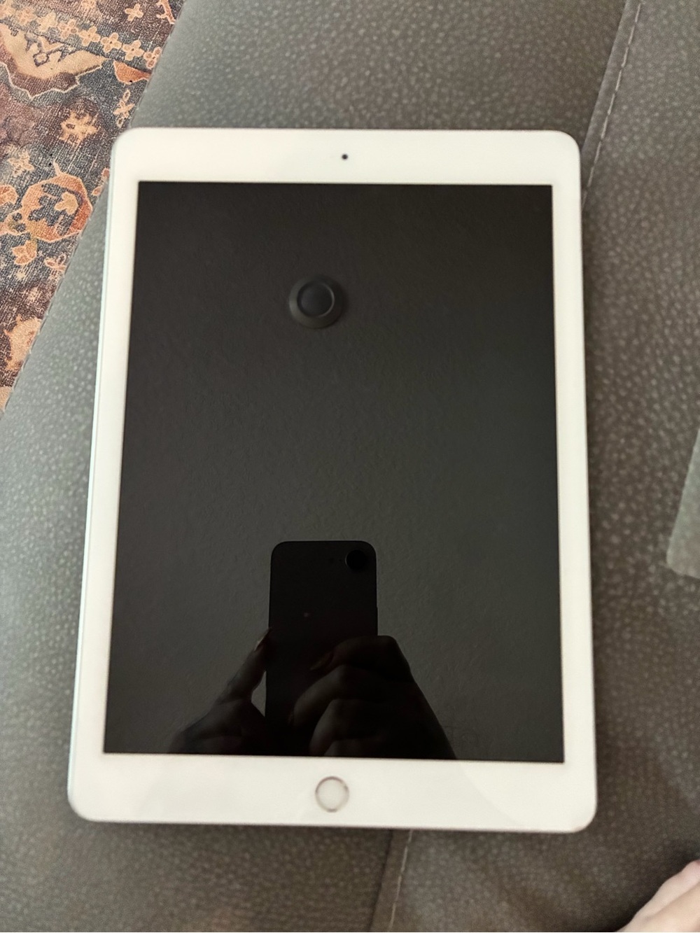 White iPad 6th generation